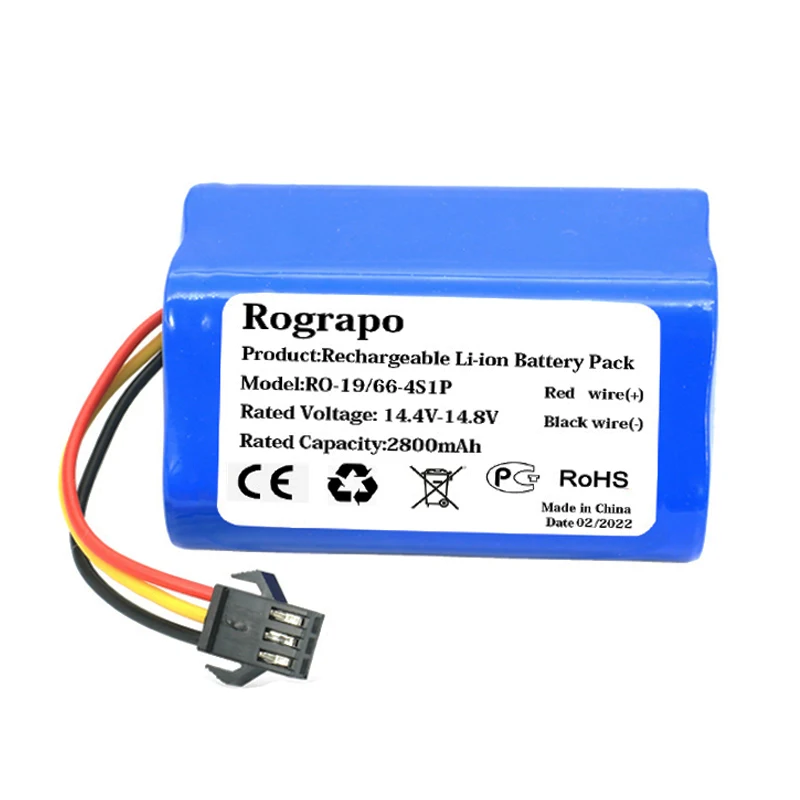 Nowy 14.8V 3400mAh akumulator litowo-jonowy do Deik MT820 odkurzacz automatyczny