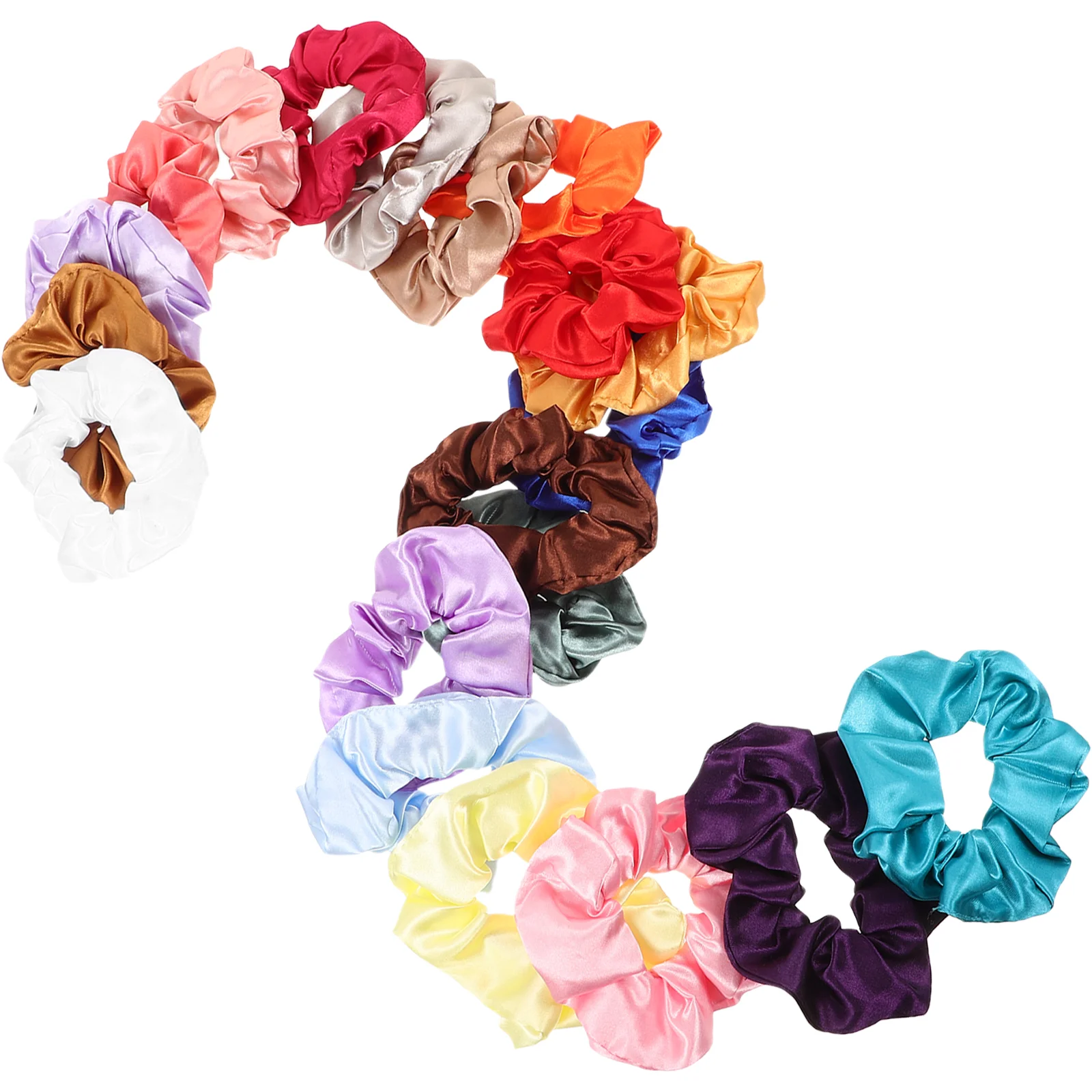 

Large Intestine Hair Band Elastic Ponytail Holder Ties for Girls Accessories Women Scrunchies