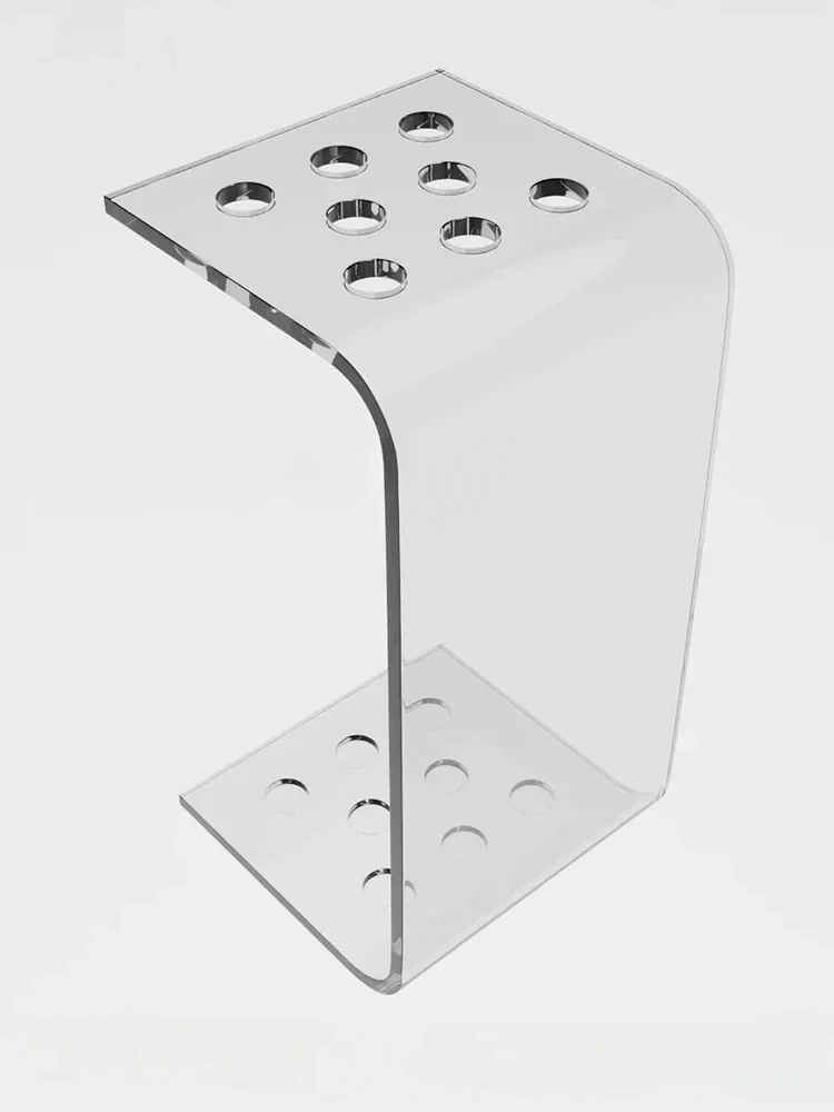 

Premium acrylic billiard club holder, vertical billiard club storage display stand, porous male pole