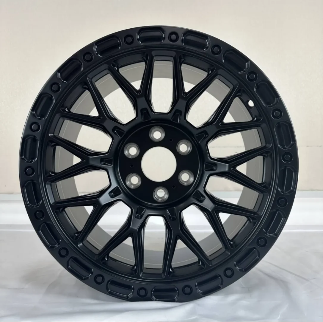 

X-RIMS Beadlock Wheels 17 Inch 6x139.7 9J Matte Black Aluminum Alloy Wheel Rims