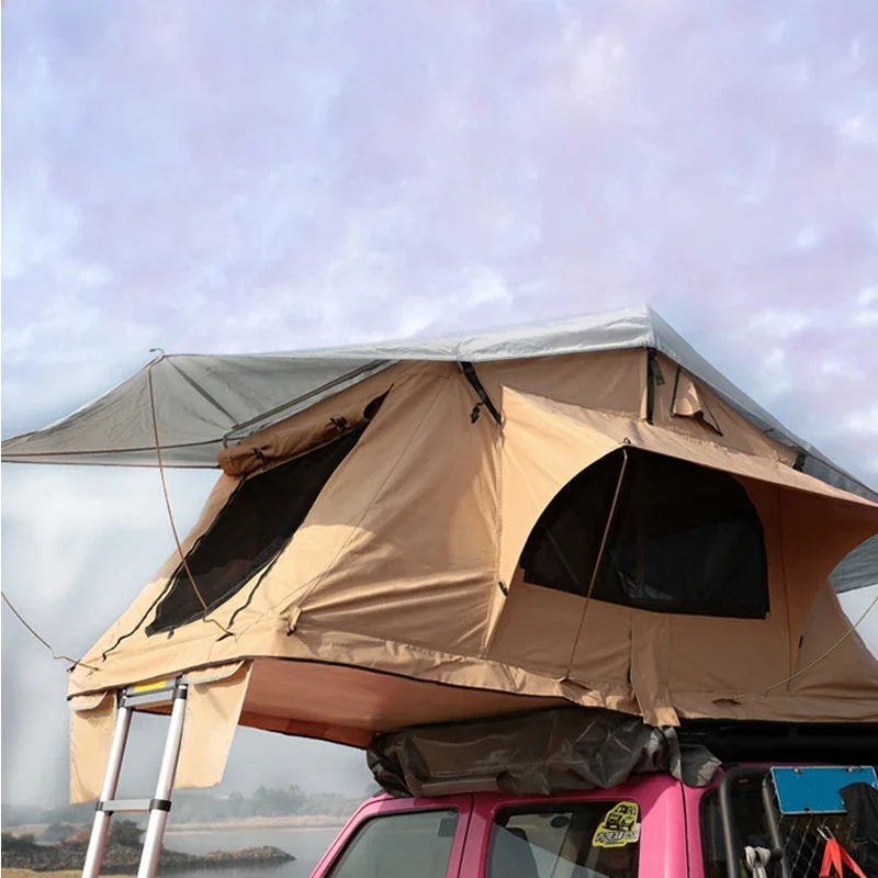 Hot Sale Soft Shell 4x4 Roof Tent Car Aluminum Roof Top Tents SUV Outdoor Camping Car Rooftop Tent