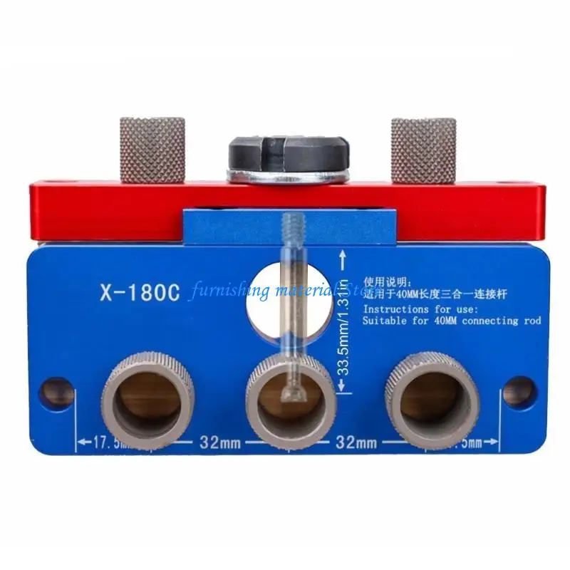 Y5GD Woodworking Drill Drill Guide Hole Modelo Posicionadores da Ferramenta para posicionamento preciso do orifício para