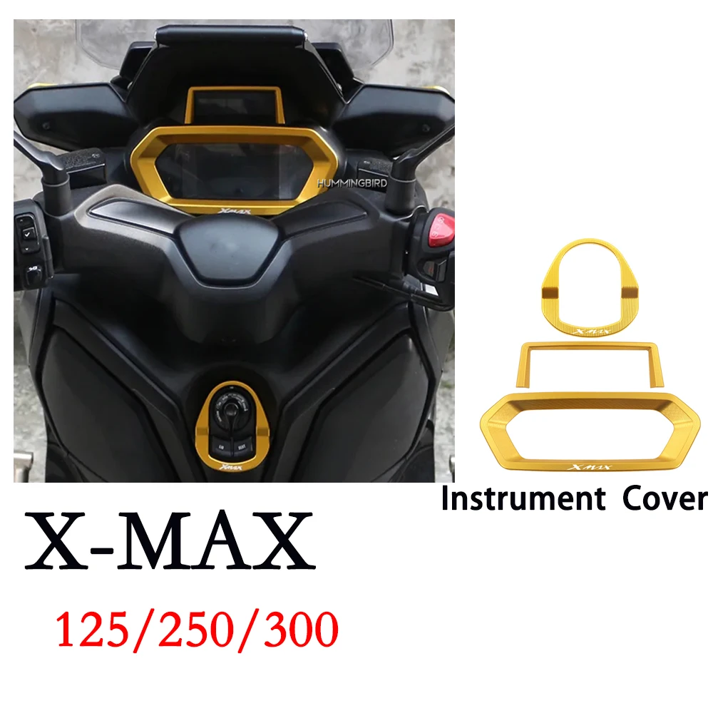 

2023 X-MAX 125/250/300 аксессуары для мотоциклов, крышка рамы прибора, Электрический дверной замок, декоративная крышка для YAMAHA XMAX300