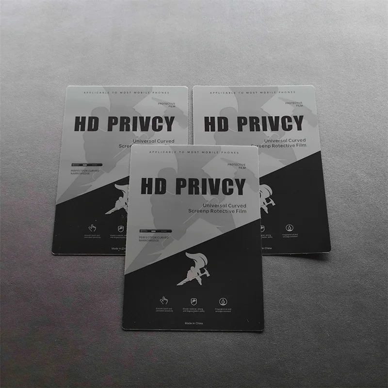 

50pcs HD Privacy Hydrogel Film Sheet Phone Screen Protector Hot Selling Clear Anti Spy Privacy For Film Cutter