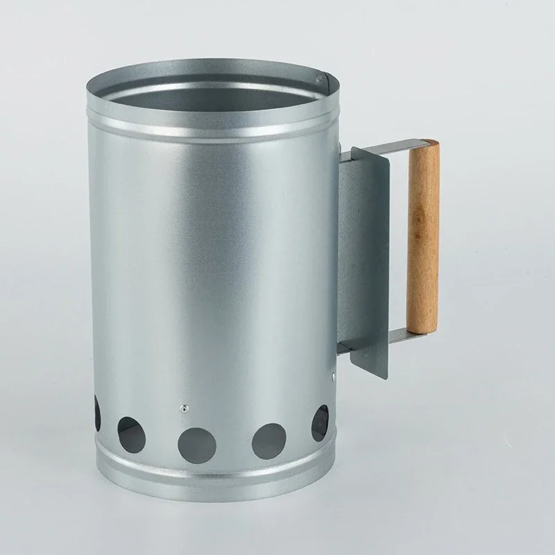 BBQ ignition barrel Galvanized stainless steel ignition carbon barrel