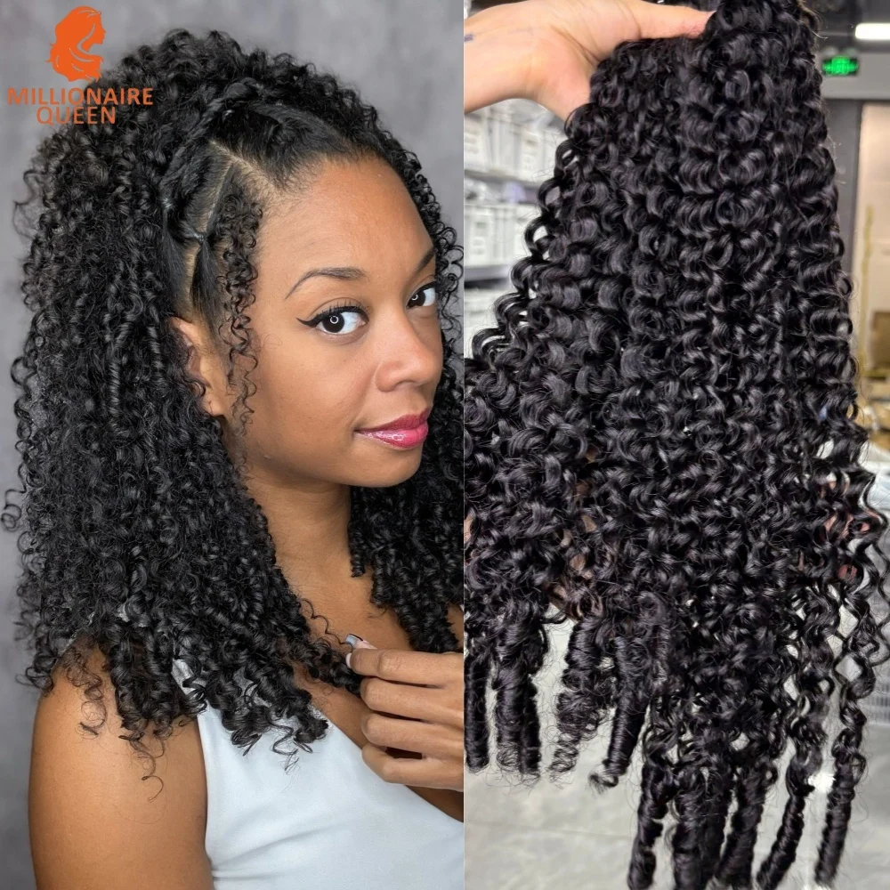 المليونير الملكة 3C4A البورمية مجعد الشعر حزم 100% الشعر البشري البورمية الفيتنامية الخام نسج شعر مستعار بشري للنساء #3