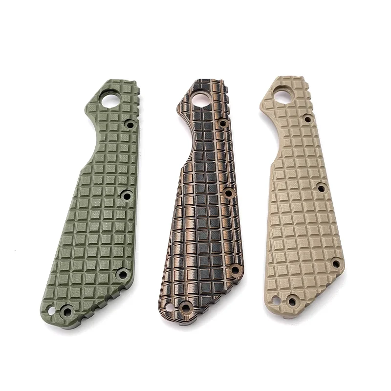 1PC G10 Material Handle Scale Grips Fit Old Version Strider SMF Folding Knife DIY Replacement Handle Accessories Parts