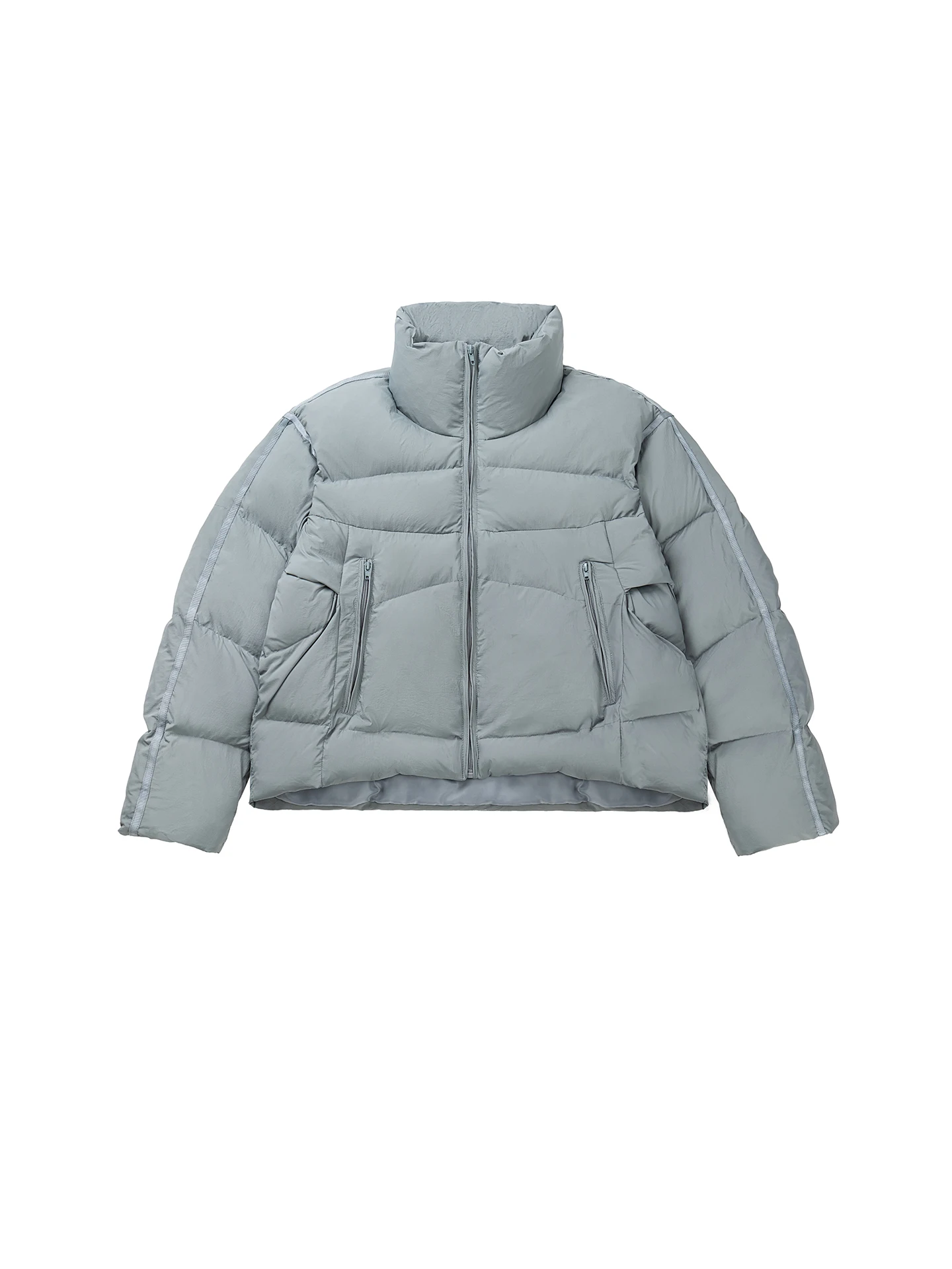 

Nted American Retro Simple Weave Belt Collar Men's Winter Loose Couple Sle Versatile Cotton Jaet Outerwear