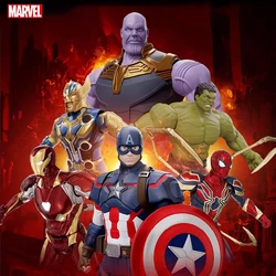 New Fondjoy Iron Man MK50 Hulk Spider-Man Thanos 1/12 Assembled Model Action Figures Collect Ornaments Boy Toy Birthday Gifts