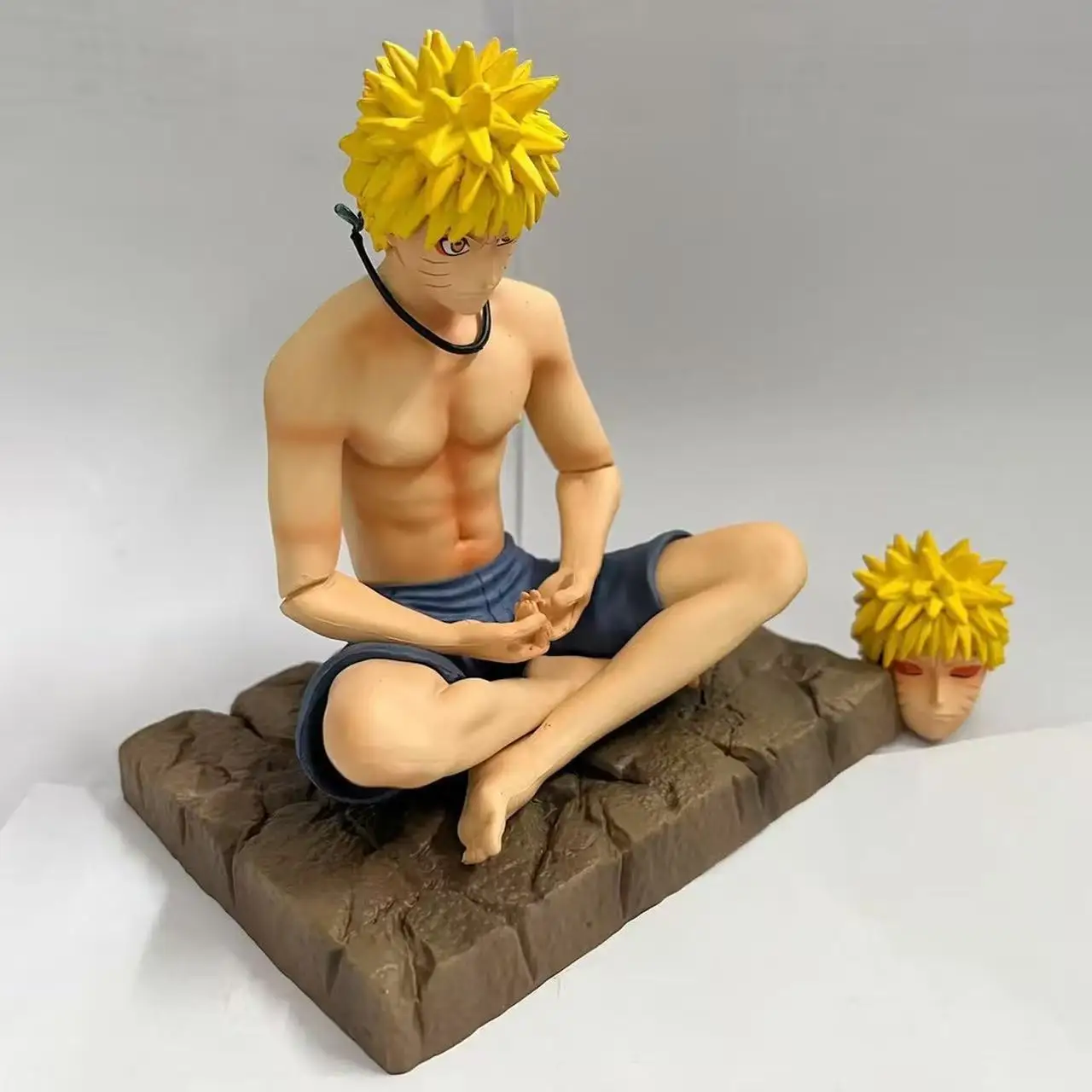15 cm Naruto Anime Figure méditation jeunesse Uzumaki Naruto Sage figurines PVC Statue modèle jouets Collection cadeau