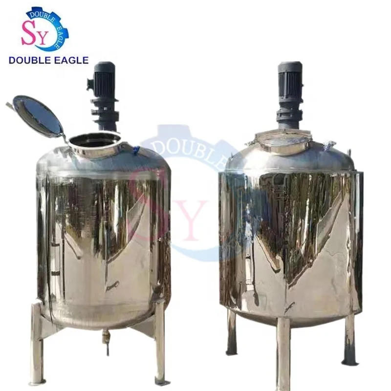 Shampoo homogenado, sabão líquido, máquina misturadora de aço inoxidável/temperatura de aquecimento, equipamento de processamento de mistura de geléia de frutas e tomate