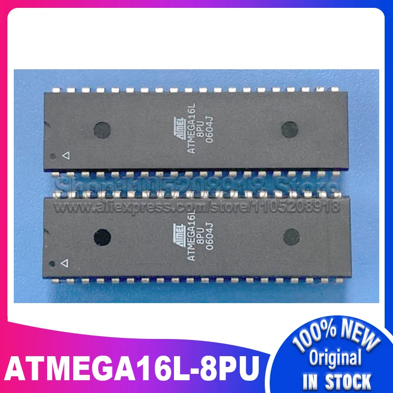 

10 шт./лот ATMEGA16L-8PU ATMEGA16L DIP-40 100% новый спотовый запас
