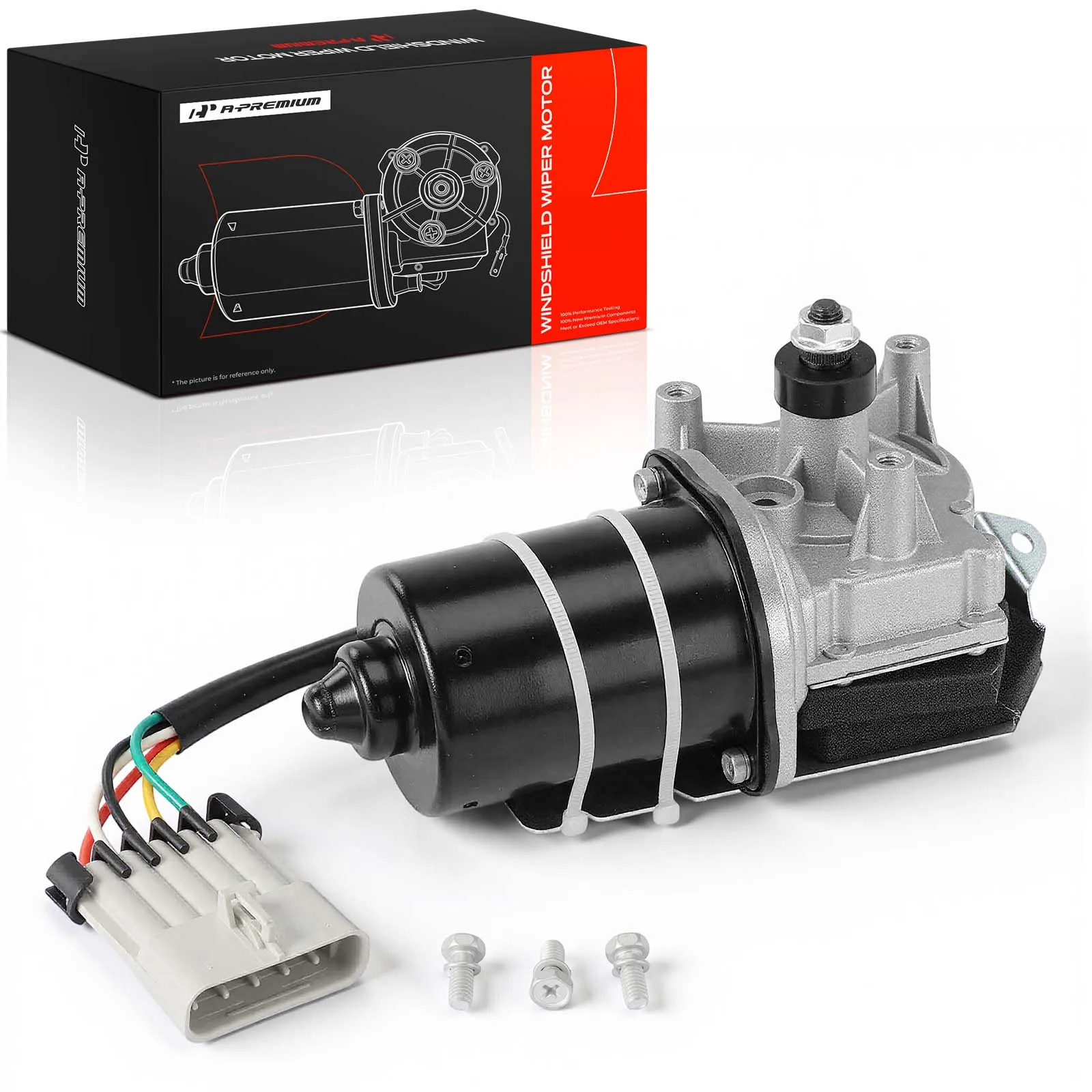 A-Premium Front Windshield Wiper Motor for Kenworth T660 2008-2017