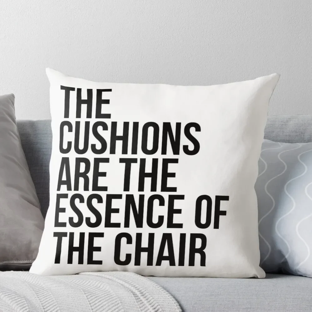 

THE CUSHIONS ARE THE ESSENCE OF THE CHAIR Throw Pillow Anime Couch Cushions christmas decorations for home 2024