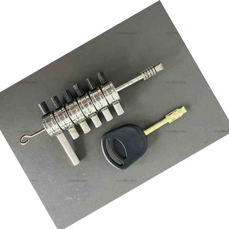 Lishi Decoder Tibbe Vehicle Keys for For.d For Jagua.r Cars Reader Automotive Mondeo/Courier/ Focus Rekey Locksmith Tools Set