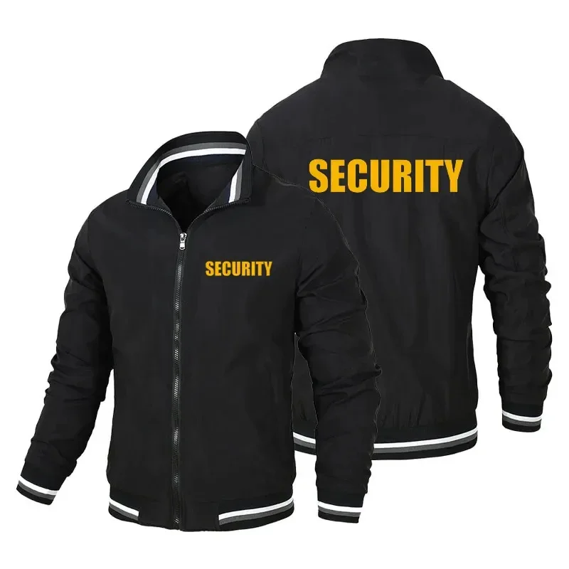 Men's Spring and Autumn New Windproof Military Pilot Jacket with Advanced Printed Design Business Leisure Outdoor Fishing Jacket