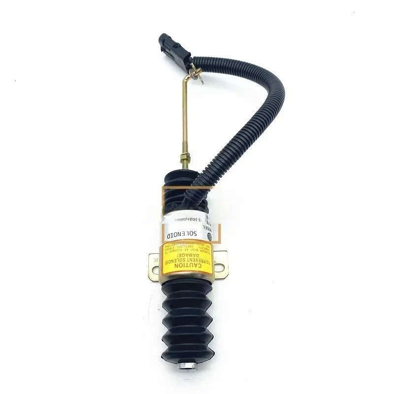 الكمون محرك اغلاق الملف اللولبي صمام 13026682 وقف قطع الزيت صمام حفارة أجزاء التبديل للشاحنات الثقيلة #5