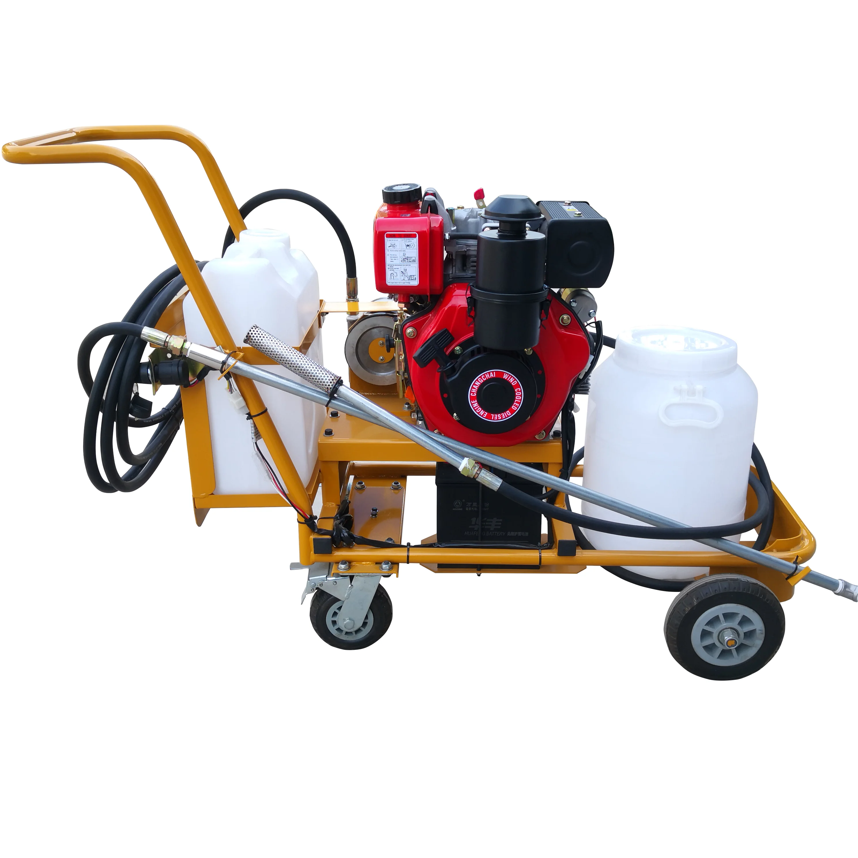 

Hot Selling 18C Diesel Emulsified Asphalt Spreader Mini Asphalt Spraying Machine