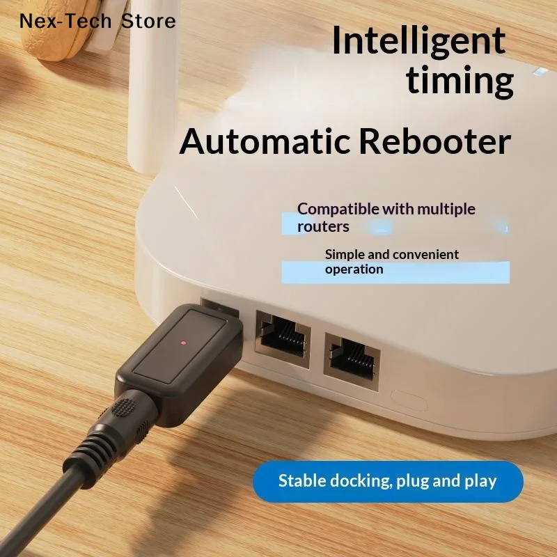 [NT]1/3/5Pcs DC WiFi Auto Reboot Router 24H Automatic Power Off Reset Tool 5.5x2.1mm Restart Control Line 5V-24V[NT]