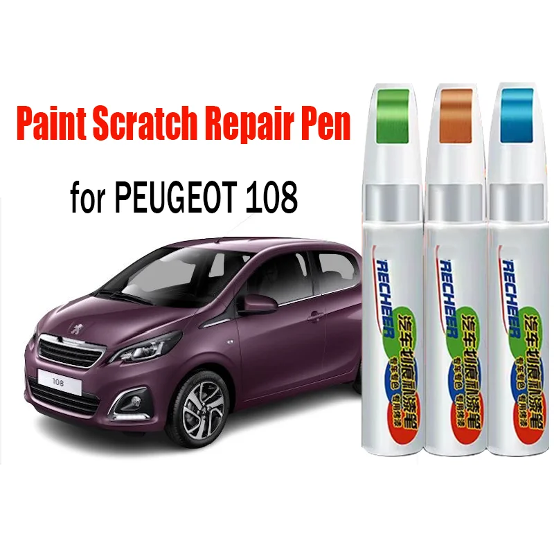 

Car Paint Pen Scratch Repair Touch-Up Paint Pen for PEUGEOT 108 Paint Scratch Remover Car Paint Care Accessories