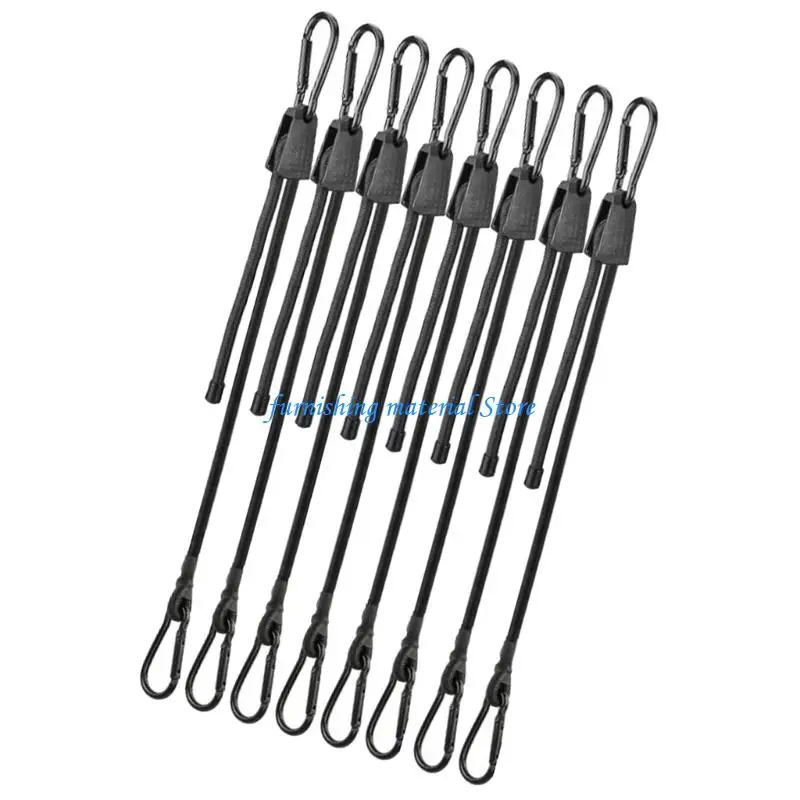 Y5GD Strong Flexible Spring Rope With Truck Fasteners 48Inch Flexible Secure Belt