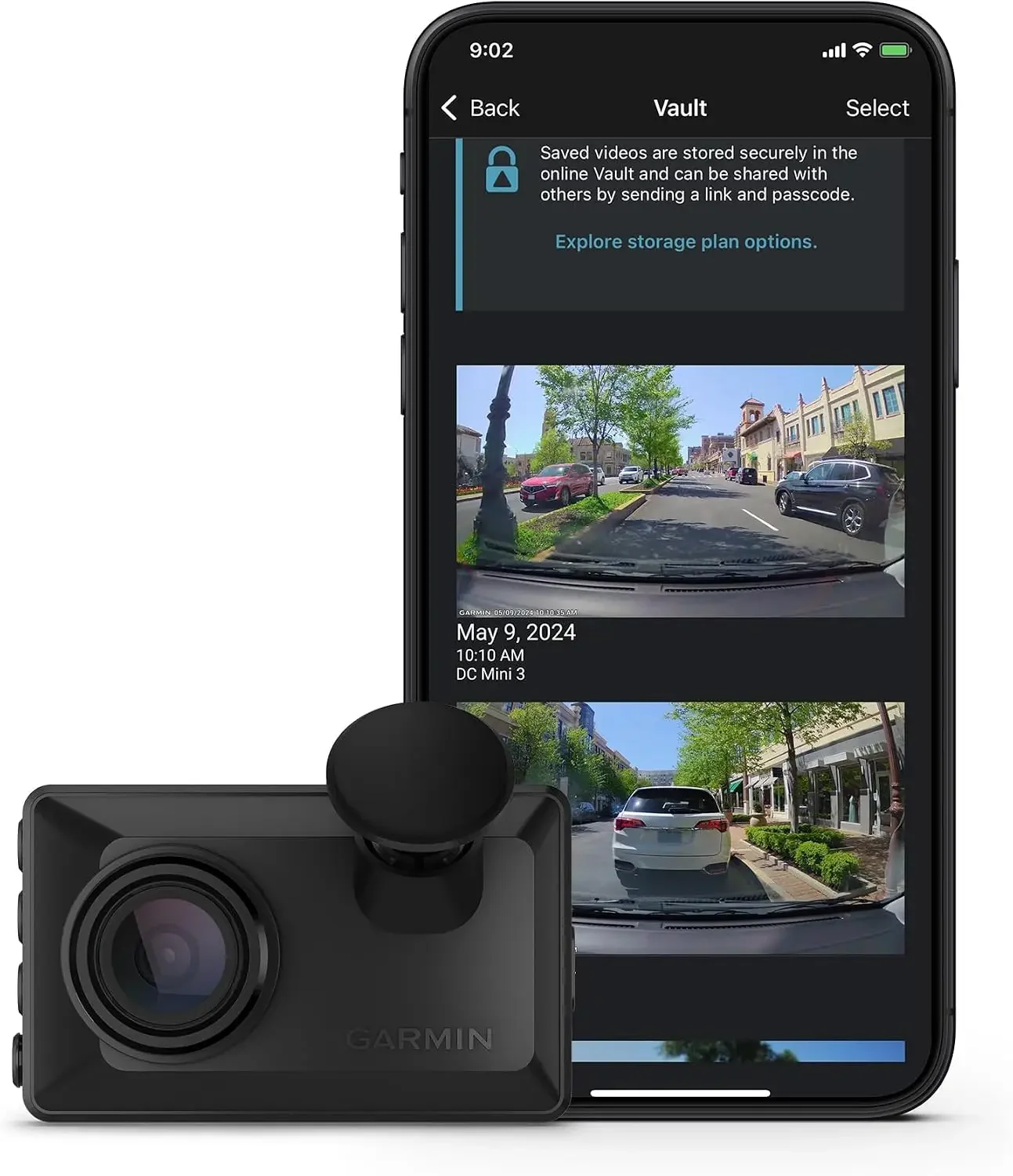 Dash Cam™ X110, Compact 1080p HD Dash Cam | Records 1080P HD Video with a 140-Degree Field of View, Compact Size & 2.4