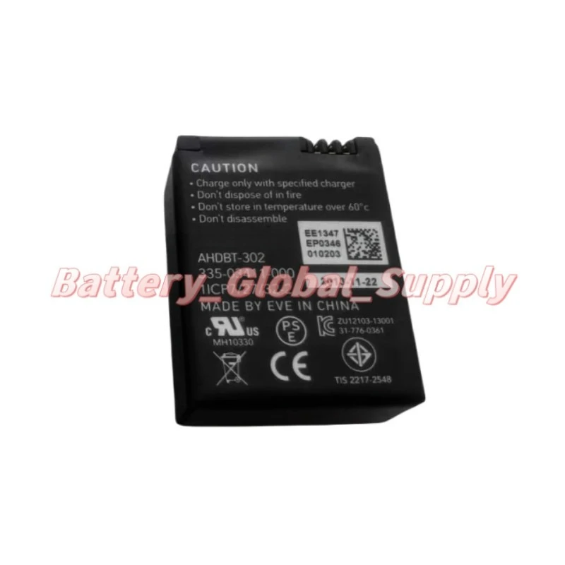 

AHDBT-302 Hero3 +/3 Camera Battery 3.7V 1180mAh Fast Delivery, High Quality -