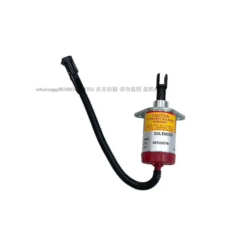 Hot Sale RE526570 12V Flameout Solenoid Valve Suitable For Deere 315 317 320 325 328 332