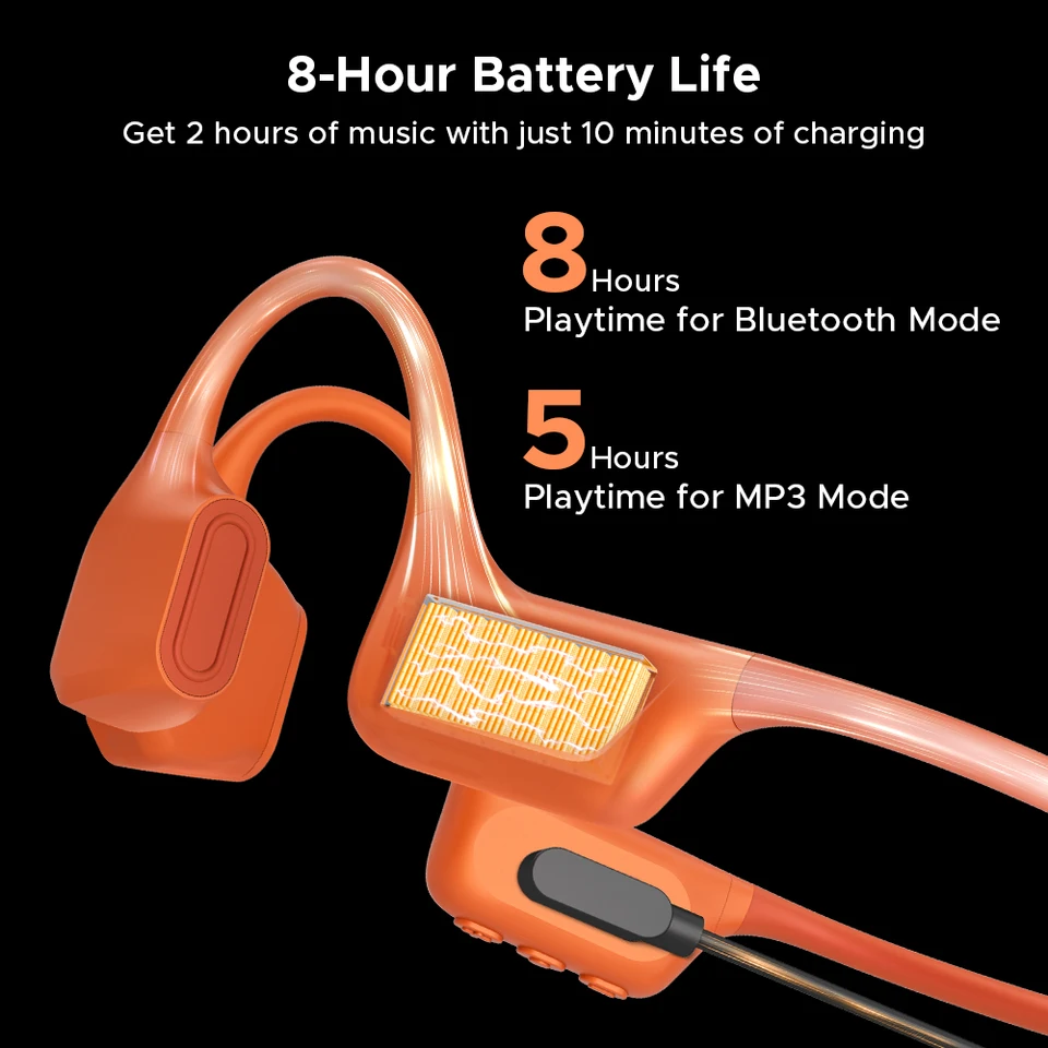 DOOGEE BoneAir Swim 骨伝導ヘッドホン Bluetooth 5.4 ワイヤレス