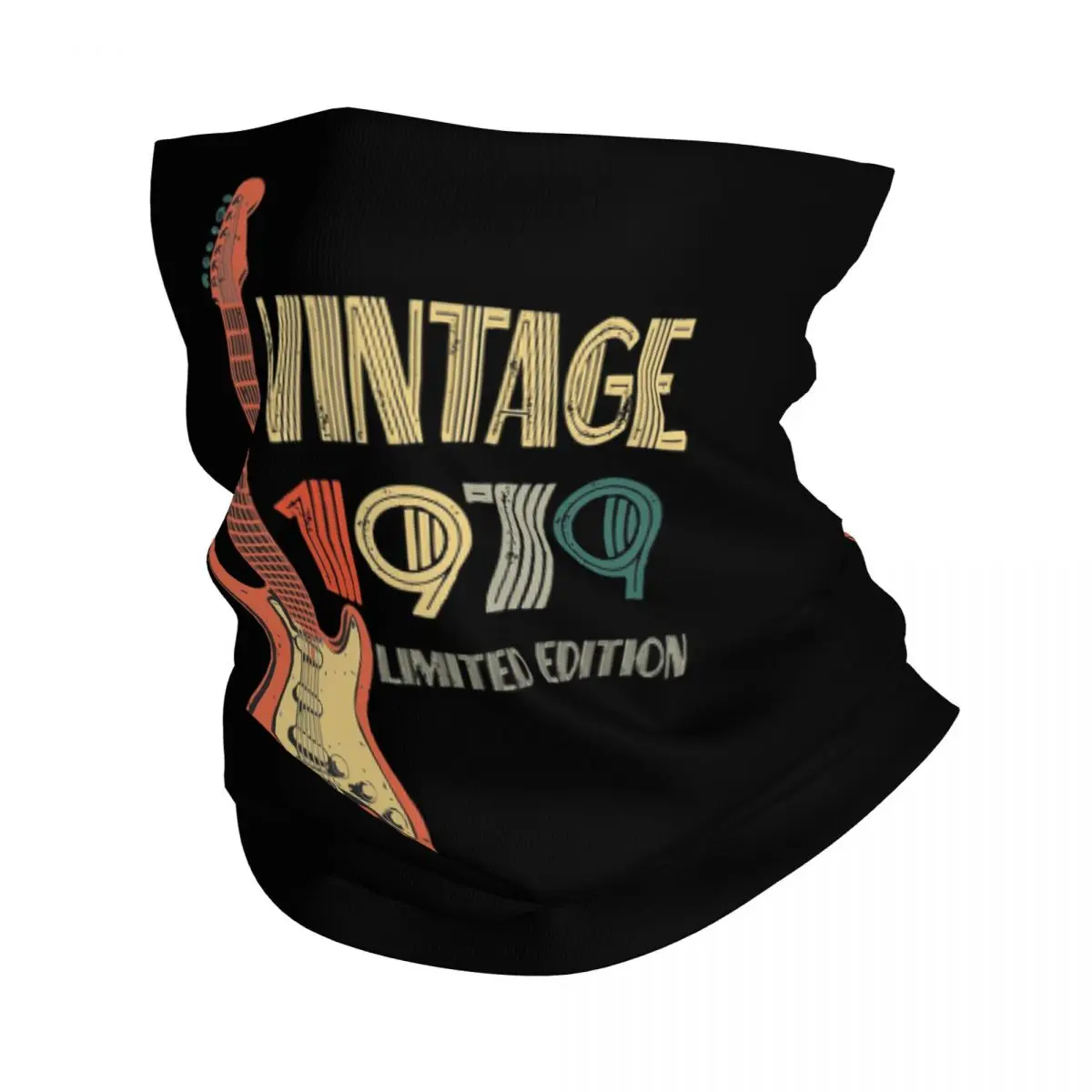 Birthday 1970 Retro Individuality Bandana Neck Cover Printed Face Scarf Multi-use Headwear Riding Unisex Adult Breathable