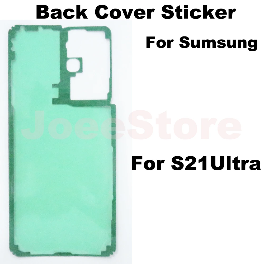 10pcs Back Battery Cover Door Sticker Adhesive For Samsung Galaxy S22 S21 S20 S10 S9 S8 Plus Ultra FE Back Waterproof Tape Glue