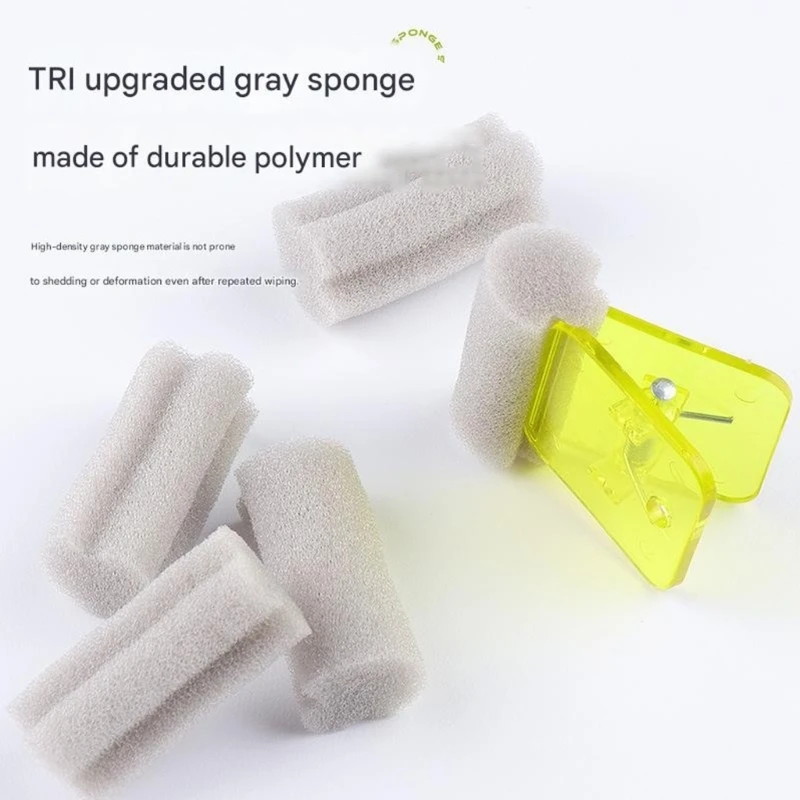 

K0EF Губка для чистки ракетки для настольного тенниса, губка для чистки, простая в использовании