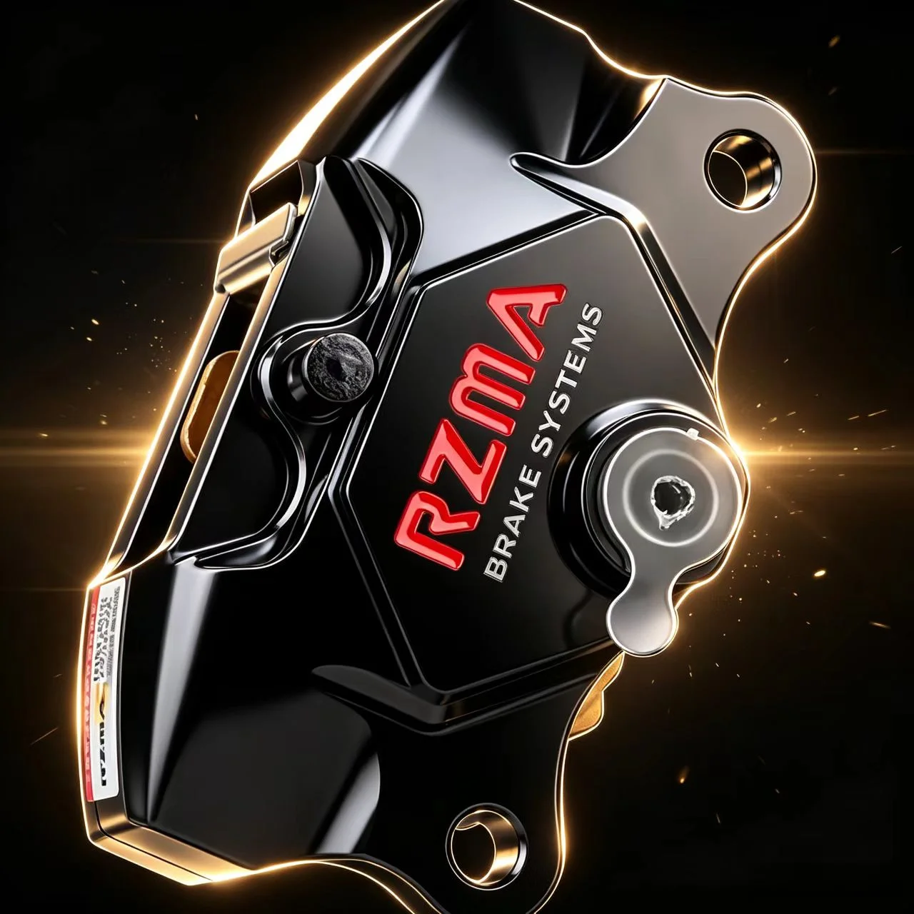 RZMA Ruizuma Little Crab Caliper M680T Hard Anode Motorcycle 34 Bore Brake Pump