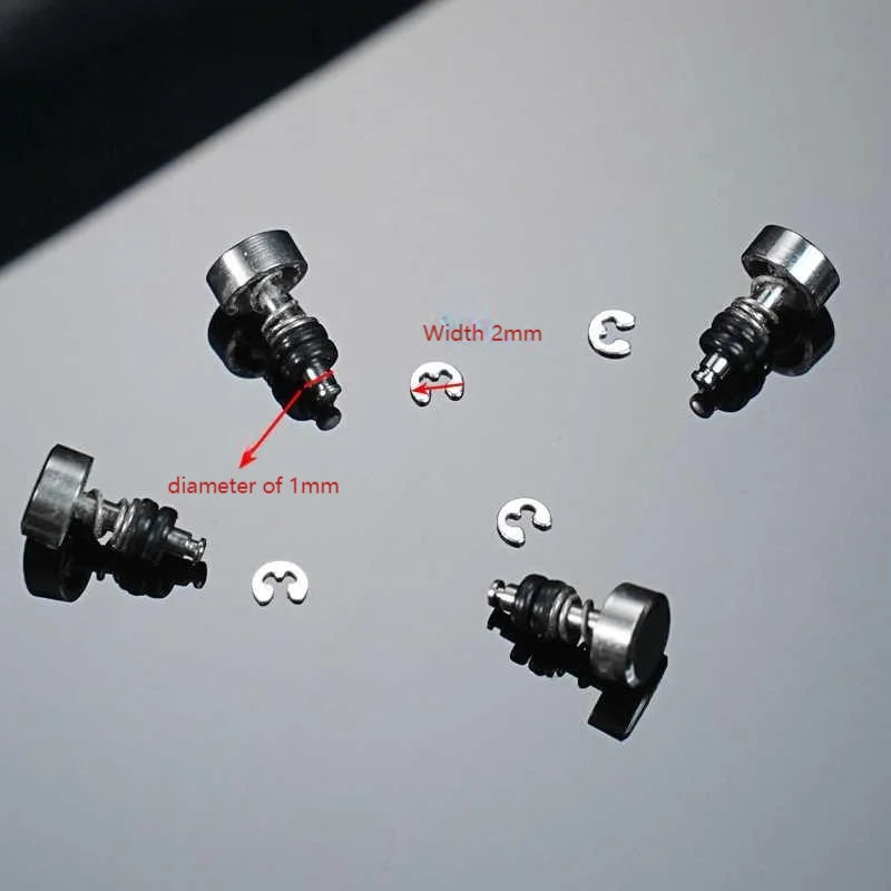 GA-2100 액세서리 Casio G-SHOCK DW-5600/GA-2100 시계 버튼 스프링 가스켓 씰링 링 E 형 카트리지 샤프트 링