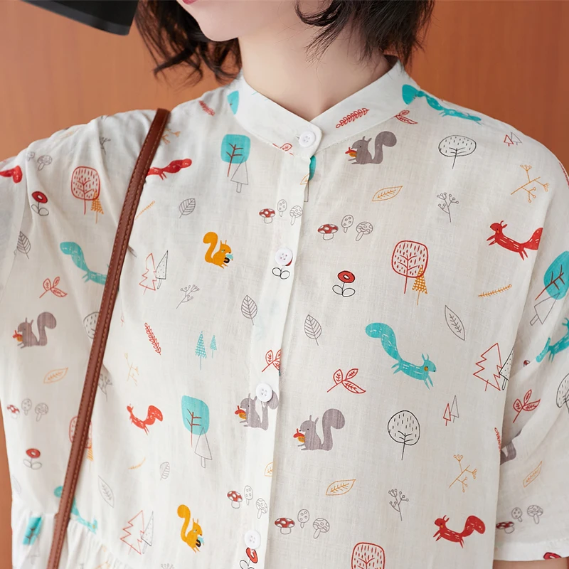 

Летние свободные женские туфли с цветочным принтом больших размеров irt Dr Artistic Sle средней длины, повседневные, из смеси хлопка, для похудения