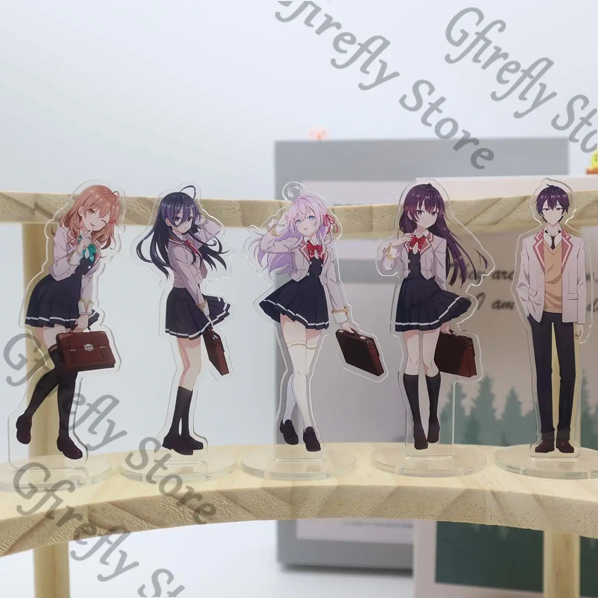 

Alya Sometimes Hides Her Feelings in Russian Desktop Decoration Standing Plate Anime Q Edition Indicative Board Ambitus Gift