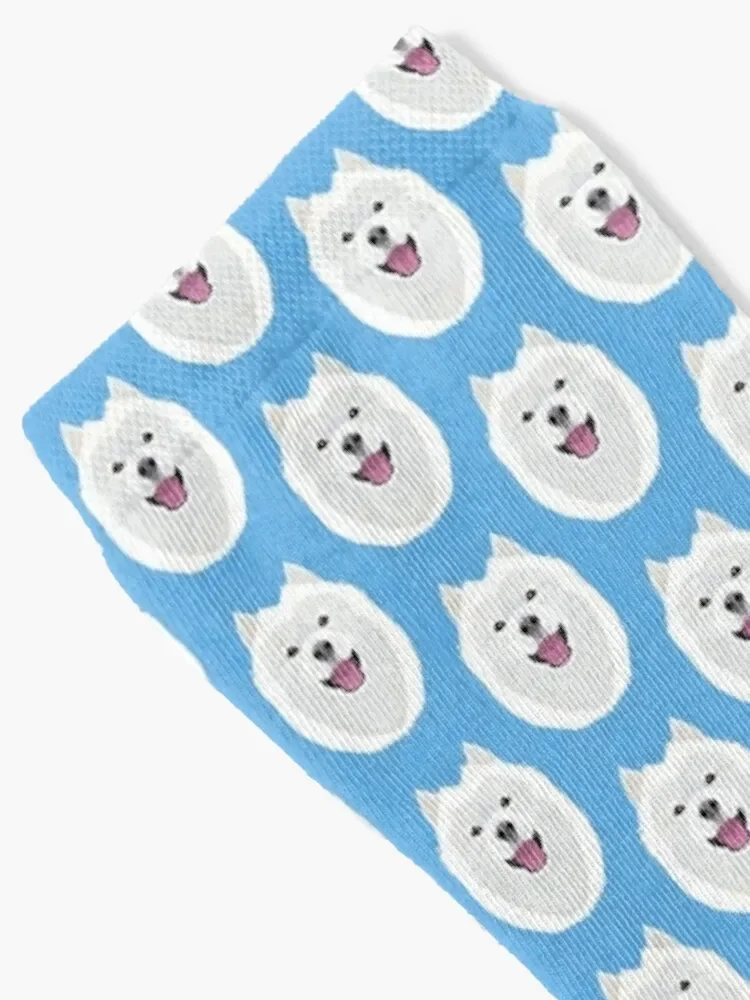 Samoyed Socks basketball fashionable kawaii Socks Man Women's