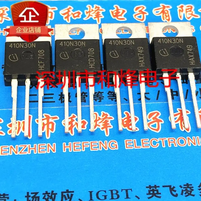 5PCS-10PCS 410N30N IPP410N30N  TO-220 300V44A   ORIGINAL ON STOCK