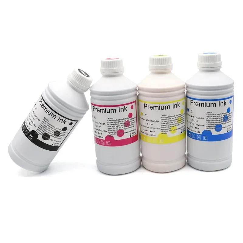 1000ml T8581 T8871 T02Q1 T02S1 T02Y1 Premium WaterProof Pigment Ink For Epson WF-C17590 C20590 C20750 C20600 C21000 Printer