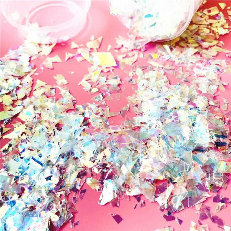 15g/Pack Girl Boy Iridescent Confetti Shining For Wedding Baby Shower Birthday Mermaid Party Table Scatter DIY Decor Supplies