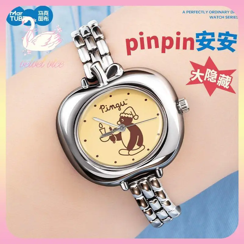 Original Martube Pingu A Perfectly Ordinary Day Watch Series Watch Series Blind Box Watch Ornament Collect Toys Birthday Gifts view 3