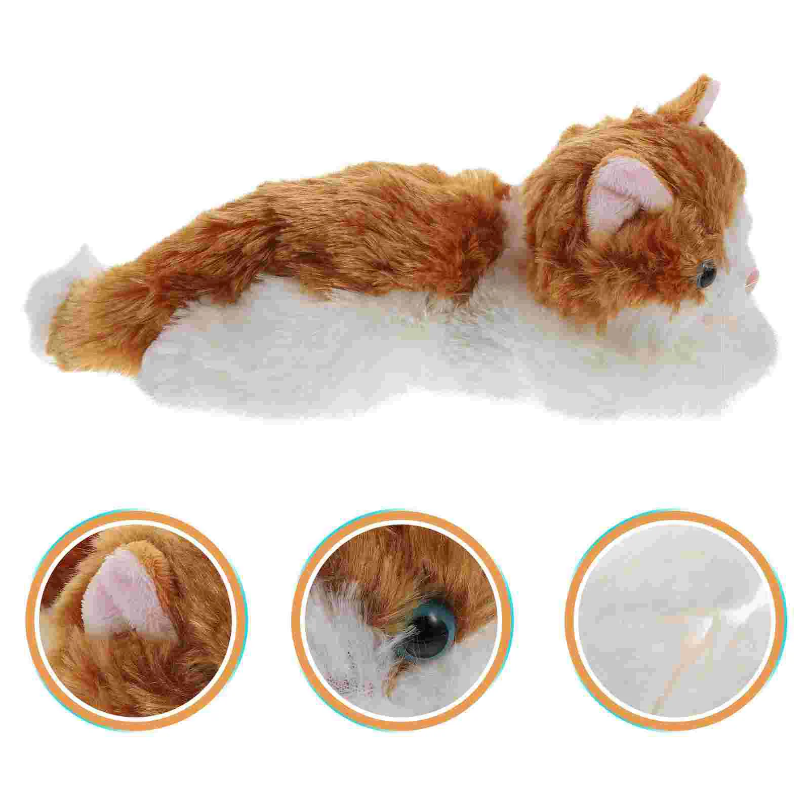 

25 Cm Cat Plush Toy Fluffy Stuffed Animals Sloth Toys Figurine Cartoon Persian