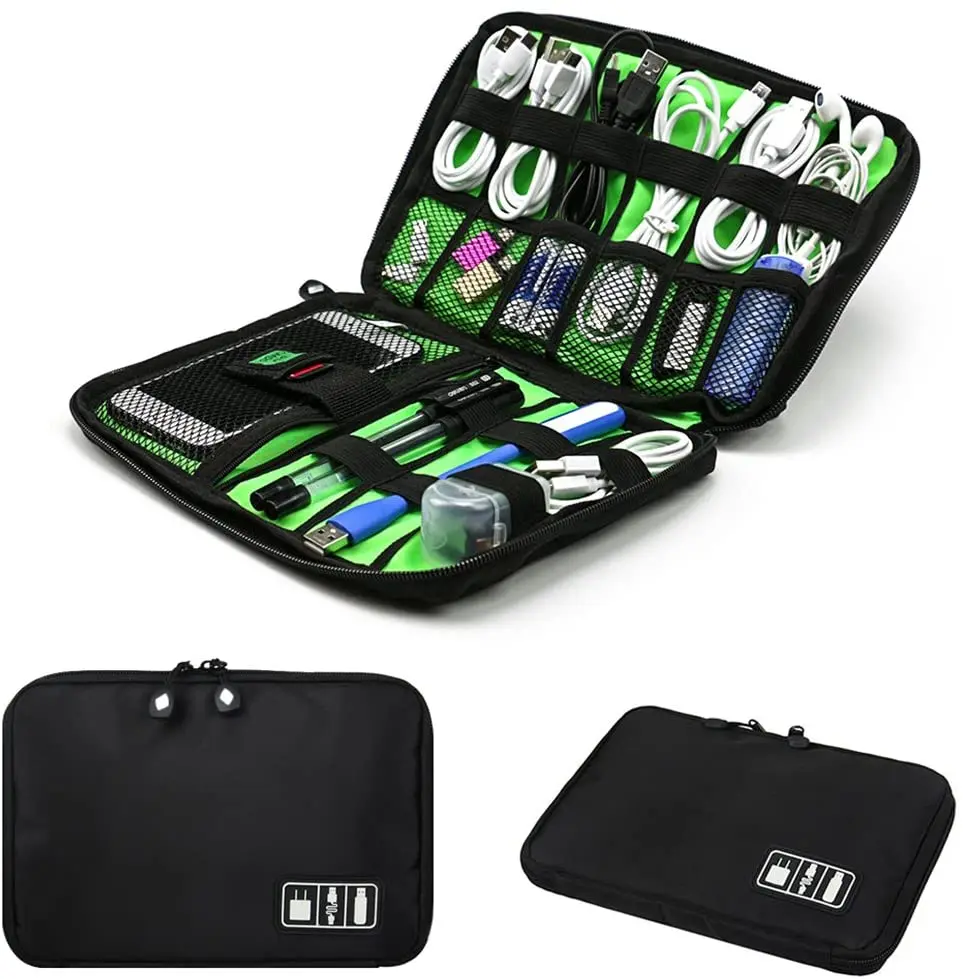 Kabel Organizer Lagerung Taschen System Kit Fall USB Daten Kabel Kopfhörer Draht Stift Power Bank Digitale Gadget Geräte Travel Taschen