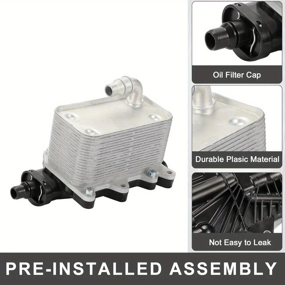 Engine Oil Cooler Oil Filter Housing Adapter Assembly No.17217803830 Oil Cooler  For BMW 5 Series E60 520d/ 525d/530d/535d - view 5