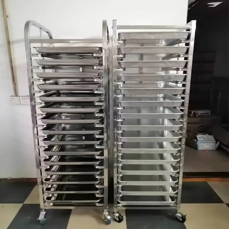 Custom 16/32 Tray Stainless Steel Roaster with Durable Cooling Rack Hotel Restaurant Electric Food Trailer Supply