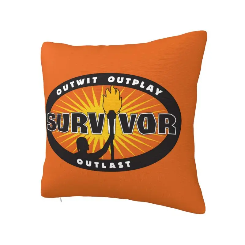 Adventure Game TV Show Survivor Throw Pillow Covers Home Decor 3D Printed Sofa Chair Cushion Cover Polyester Soft Pillowcase