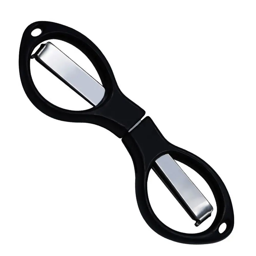 Creative Portable Folding Scissors Folding Hand Tool Sewing Scissors Multifunctional Stainless Steel Needlework Scissors Gift