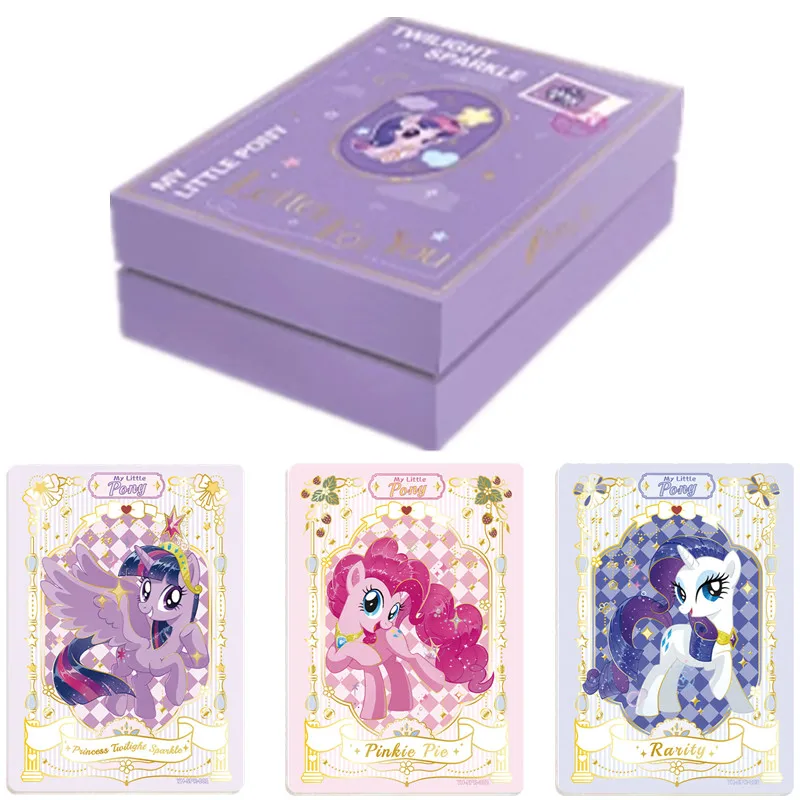 

KAYOU My Little Pony：Friendship is Magic Card G4 Messenger Cloud Travel Box Children Gift Toy Gift Rare Genuine Collection Cards