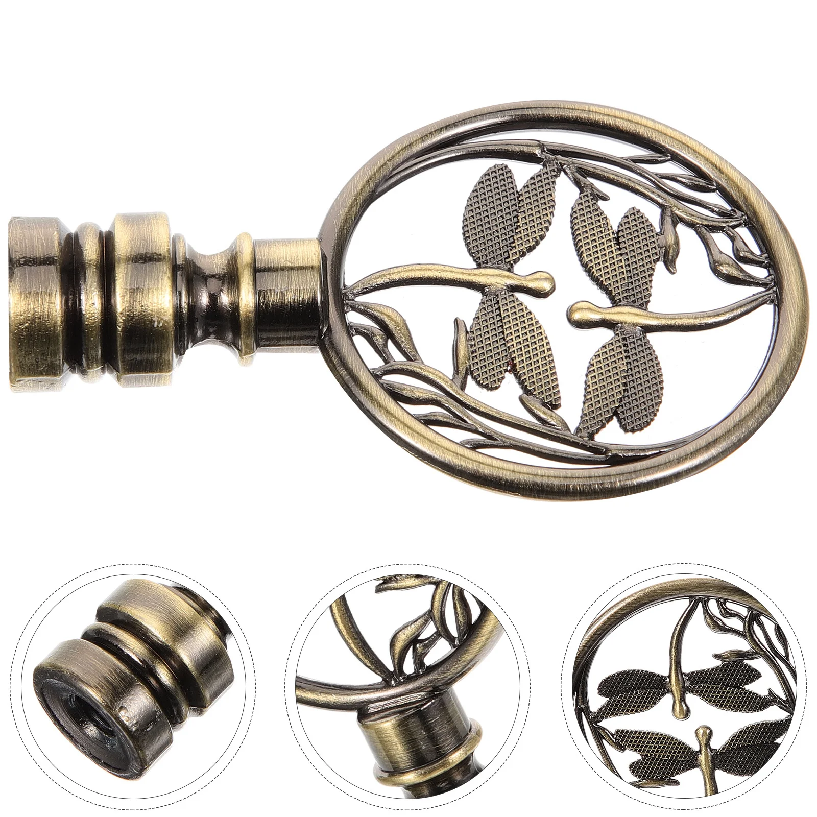 

Lamp Finial Replacement Vintage Style Durable Tapped Cap for Lamp Light Knob Decorative Lighting Light Screw Caps