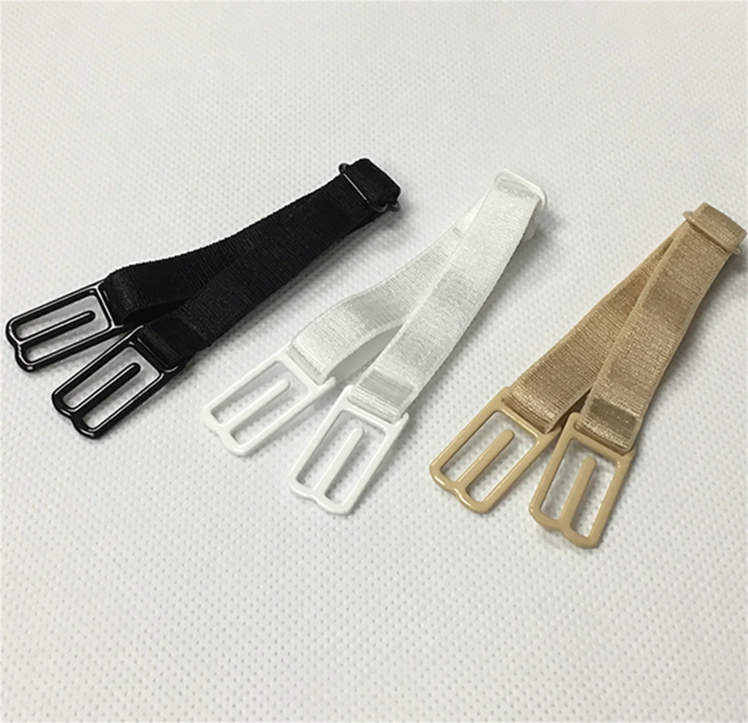 3pcs Women Bra Accessories Female Underwear Non-slip Buckle Extender for Women Elastic Bra Straps Non-Slip Back Bra Straps